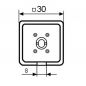 Cover cap 30x30, Slot 8