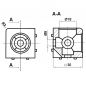 W�rfelverbinder 30x30, Nut 8